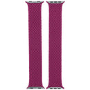 Correa Braided Solo Loop magenta para Apple Watch (44mm-49mm), tejida elásticamente, de repuesto, talla 9.