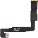 Cable FPC para cámara frontal iPhone 17 Pro, repuesto JCID. Soldadura requerida para reparación.