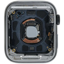 Carcasa trasera usada de Apple Watch Series 4 44mm, acero inoxidable Space Black, repuesto A1976.