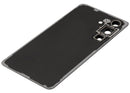 Tapa trasera de vidrio negro para Samsung Galaxy S26 con lente de cámara, repuesto Aftermarket Plus.