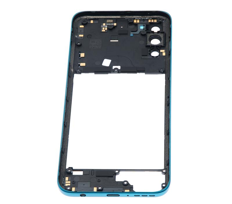 Marco medio compatible para Motorola Moto G71 5G (XT2169 / 2022) color Neptune Green en Guatemala.