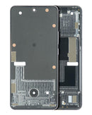 Pantalla LCD con marco negro para ZTE Axon 30 Pro 5G A2022, repuesto para reparación de display.