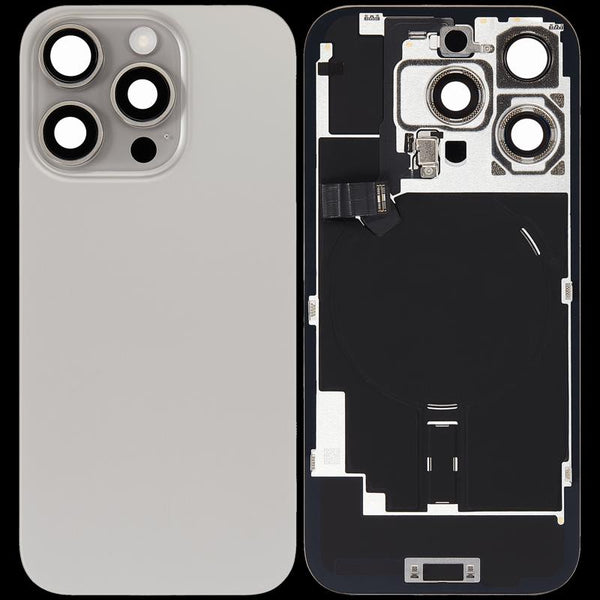 Encuentra tapas traseras con placa de acero para iPhone 16 Pro en Guatemala en talleres de reparación de iPhone y mayoristas de componentes de Apple.