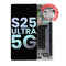 Reparación de pantalla OLED Samsung Galaxy S25 Ultra 5G en Guatemala, servicio mayorista de pantalla con marco original en color Titanium White Silver.