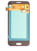 Pantalla de repuesto blanca para Samsung Galaxy J2 (J200), ideal para cambio de display LCD y reparación.