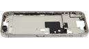 Tapa superior usada de iPhone 16 Pro Max Natural Titanium con small parts para reparación.