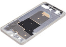 Chasis medio Samsung Galaxy S25 Edge 5G, color Titanium Icyblue/Silver, repuesto para reparación.