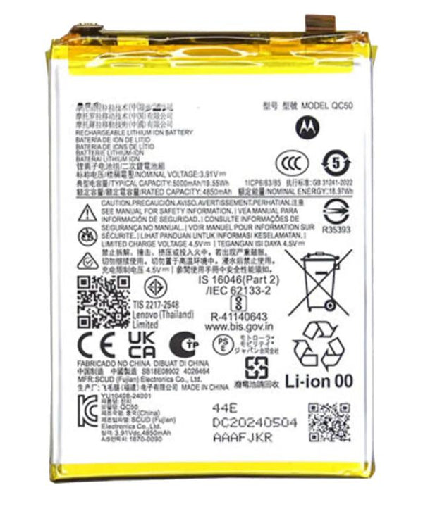 Encuentra baterías de reemplazo originales para Motorola Moto Edge en Guatemala con garantía en reparaciones de celulares.