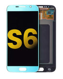 Pantalla refurbished Samsung Galaxy S6 Blue Topaz, display LCD G920, con garantía.