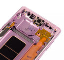 Encuentra la pantalla con marco original para Samsung Galaxy Note 9 (Lavender Purple) en Guatemala con garantía.