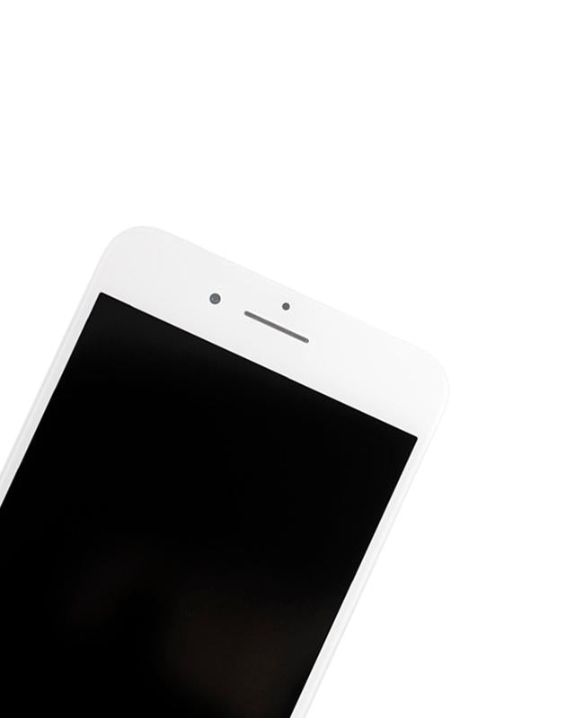 Pantalla LCD para iPhone 7 Plus con placa de metal (Blanco)