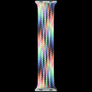 Correa Braided Solo Loop Pride Edition original para Apple Watch, con trenzado multicolor vibrante. Talla 44mm-49mm.