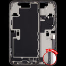 Estructura central con puerto de carga con cable flex y piezas pequenas iPhone 16 Pro Max (US Version) (Natural Titanium)