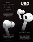Compra auriculares True Wireless USG Airo en Guatemala al mejor precio en tiendas de accesorios de audio y tecnología.
