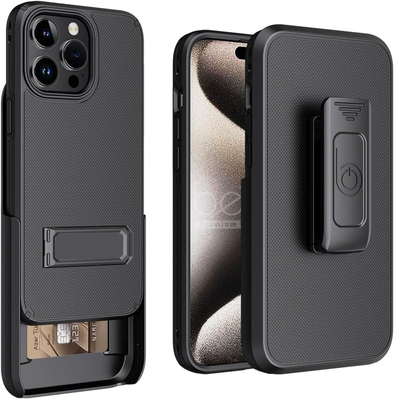 Encuentra el mejor estuche con clip para cinturón MagSafe para iPhone 15 Pro Max en Guatemala.
