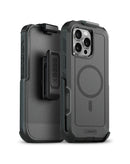 Encuentra la funda protectora xBase Boulder MagSafe heavy-duty para iPhone 16 Pro Max en Guatemala con protección rugged y clip de cinturón.