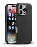 Funda de cuero MagSafe xBase PowerPeak iPhone 16 Pro - NEGRO