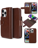 Funda wallet folio exec con MagSafe PowerPeak iPhone 16 Pro BROWN