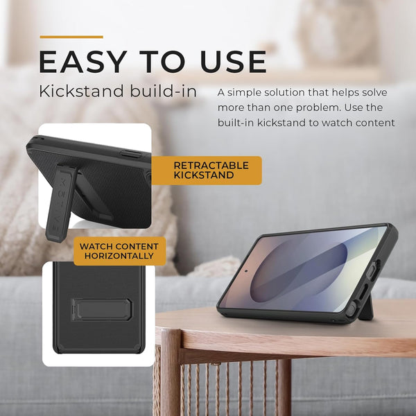 Encuentra la funda combo xBase DuraClip Series MagSafe con clip para Galaxy S25 Ultra en Guatemala, ideal para accesorios móviles.