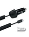 Encuentra cargadores de coche enrollados PowerPeak ECONOMY PD con cable USB-C de 30W en Guatemala.