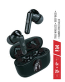Auriculares inalámbricos Urban Sound Gear Vibes negros con cancelación de ruido activa (ANC/ENC) y diseño ergonómico.