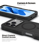 Compra el Case heavy-duty xBase Boulder MagSafe con clip de cinturón para iPhone 17 Pro en Guatemala.