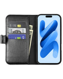 Encuentra la mejor funda billetera MagSafe xBase by PowerPeak para tu iPhone 17 Pro Max en Guatemala, disponible en negro.