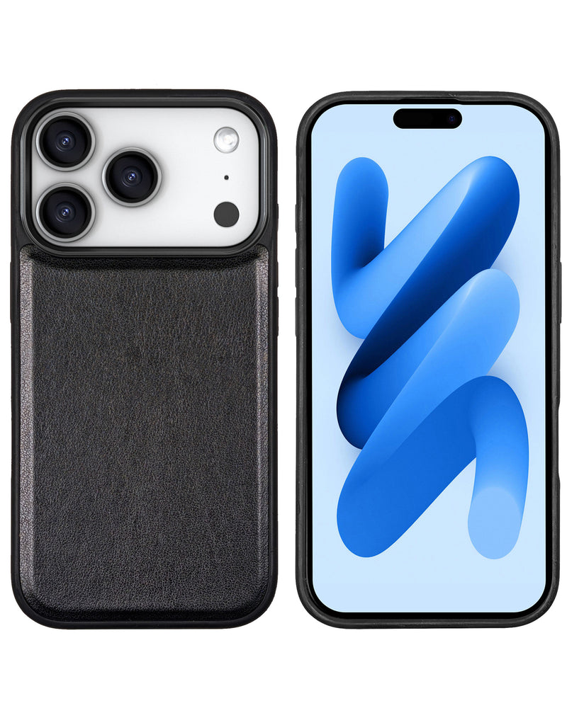 Encuentra la mejor funda billetera MagSafe xBase by PowerPeak para tu iPhone 17 Pro Max en Guatemala, disponible en negro.