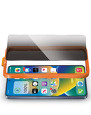 Vidrio templado xBase Privacy para Galaxy S26 Plus con aplicador para fácil instalación, protección de pantalla.