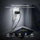 Encuentra el cargador de pared Esoulk PD & QC 20W en Guatemala para cargar tus dispositivos de forma rápida y segura.