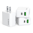 Encuentra el cargador de pared Esoulk PD & QC de 20W en Guatemala para venta al por mayor y reparaciones de dispositivos electrónicos.