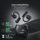 Encuentra los auriculares inalámbricos ENC Esoulk en color negro en Guatemala.