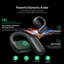 Encuentra los auriculares inalámbricos ENC Esoulk en color negro en Guatemala.