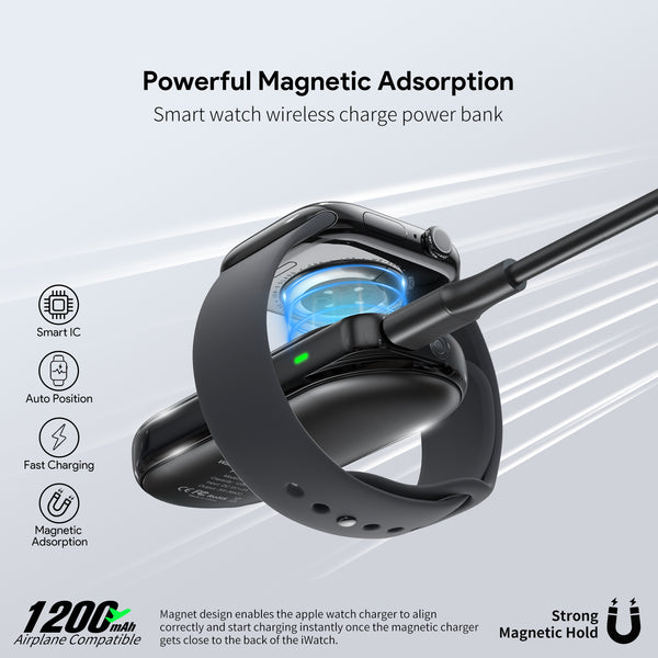 Encuentra la batería con carga inalámbrica Esoulk Smart Watch de 1200mAh en Guatemala para tu reloj inteligente.