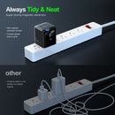Encuentra el cargador de pared retráctil Esoulk (Negro) de 65W con cable USB C en Guatemala para tu dispositivo.