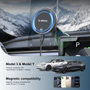 Soporte magnético para teléfono inalámbrico con enfriamiento Esoulk EK6013 en color negro, ideal para pantalla de coche en Guatemala.