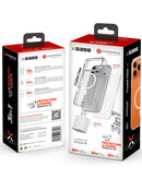 Kit de protección xBase PowerPeak ProTech transparente para iPhone 17 Pro/18 Pro. Incluye funda protectora, vidrio templado y cargador USB-C de 30W para carga rápida.