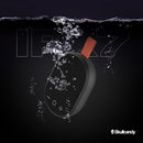 Altavoz inalámbrico portátil Skullcandy Ounce XT negro, compacto y resistente, con asa para llevar.