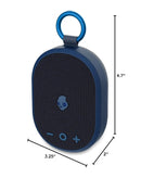 Altavoz Bluetooth Skullcandy Kilo XT azul oscuro, portátil, con correa, resistente al agua y sonido potente.