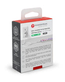 Encuentra el Cargador de Pared PD PowerPeak de Doble Puerto de 20W en Guatemala para cargar tus dispositivos de forma rápida y eficiente.