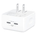 Encuentra el adaptador de pared USB-C PD dual PowerPeak de 35W en Guatemala para cargar tus dispositivos de forma rápida y eficiente.
