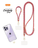 Correa ajustable universal para cartera de color rosa en Guatemala.