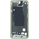 Tapa superior original Samsung Galaxy A55 5G, color Lemon, repuesto SM-A556B, para mid-frame housing.