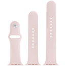 Correa sport Apple Watch 44mm Pink Sand, silicona suave, con cierre de pin, compatible Series 4, 5, 6, SE.