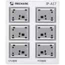 Stencil de aceite verde para reparación de CPU (A8 - A18 Pro) para iPhone 6-16 Series (COM80) (Mecánico)