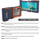 Encuentra la funda impermeable 15M SHELLBOX para iPhone y Samsung en Guatemala, ideal para proteger tu smartphone en actividades al aire libre.