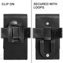 Encuentra la mejor funda vertical para teléfono de 6.9 pulgadas en Guatemala con SlowBack, en color negro.