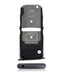 Bandeja de tarjeta SIM para Motorola Moto Z4 (XT1980 / 2019) (Negro)