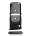 Bandeja de tarjeta SIM para Motorola Moto Z4 (XT1980 / 2019) (Negro)