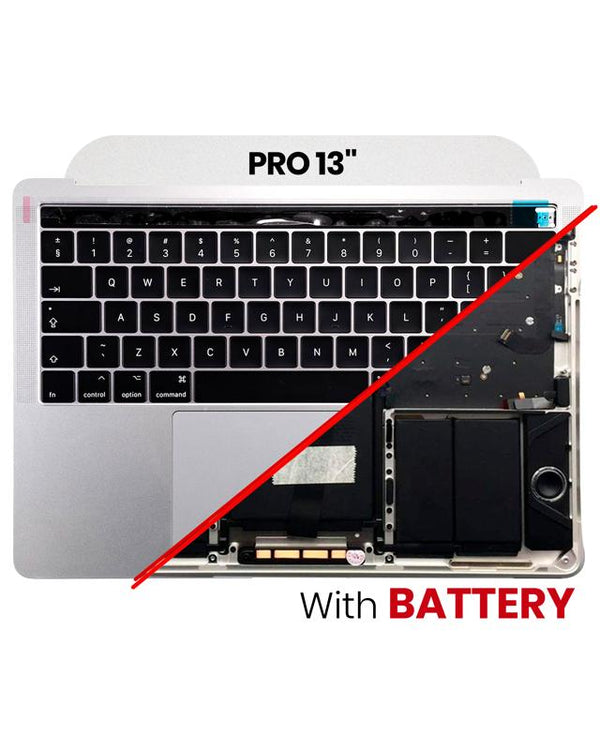 Compra la tapa superior con batería y teclado para MacBook Pro 13 Touch Bar en Guatemala.